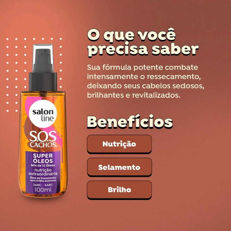 Óleo Sos Cachos Super Óleos